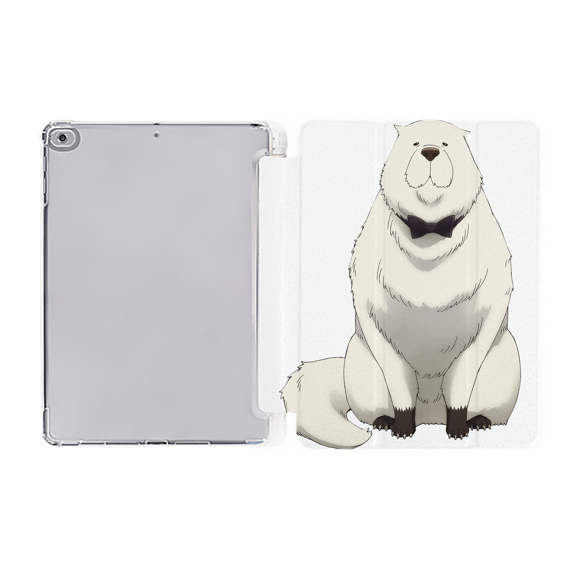 （画像用） SPY×FAMILY间谍家家酒 IPad ケース ペン収納付き 三つ折りスタンド PUレザー×シリコン 対応機種9.5/10.5/10.9インチ